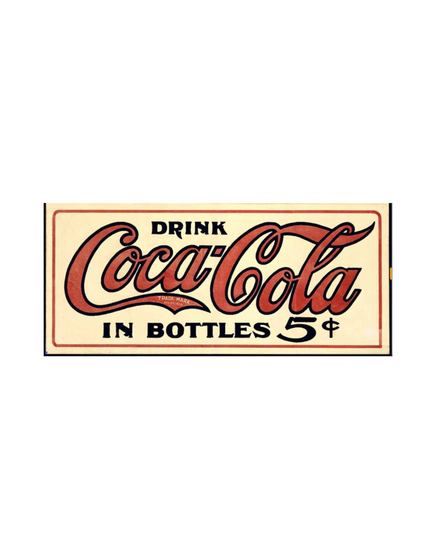 The Vintage Cola - 100% premium cotton, this oversized cropped tee